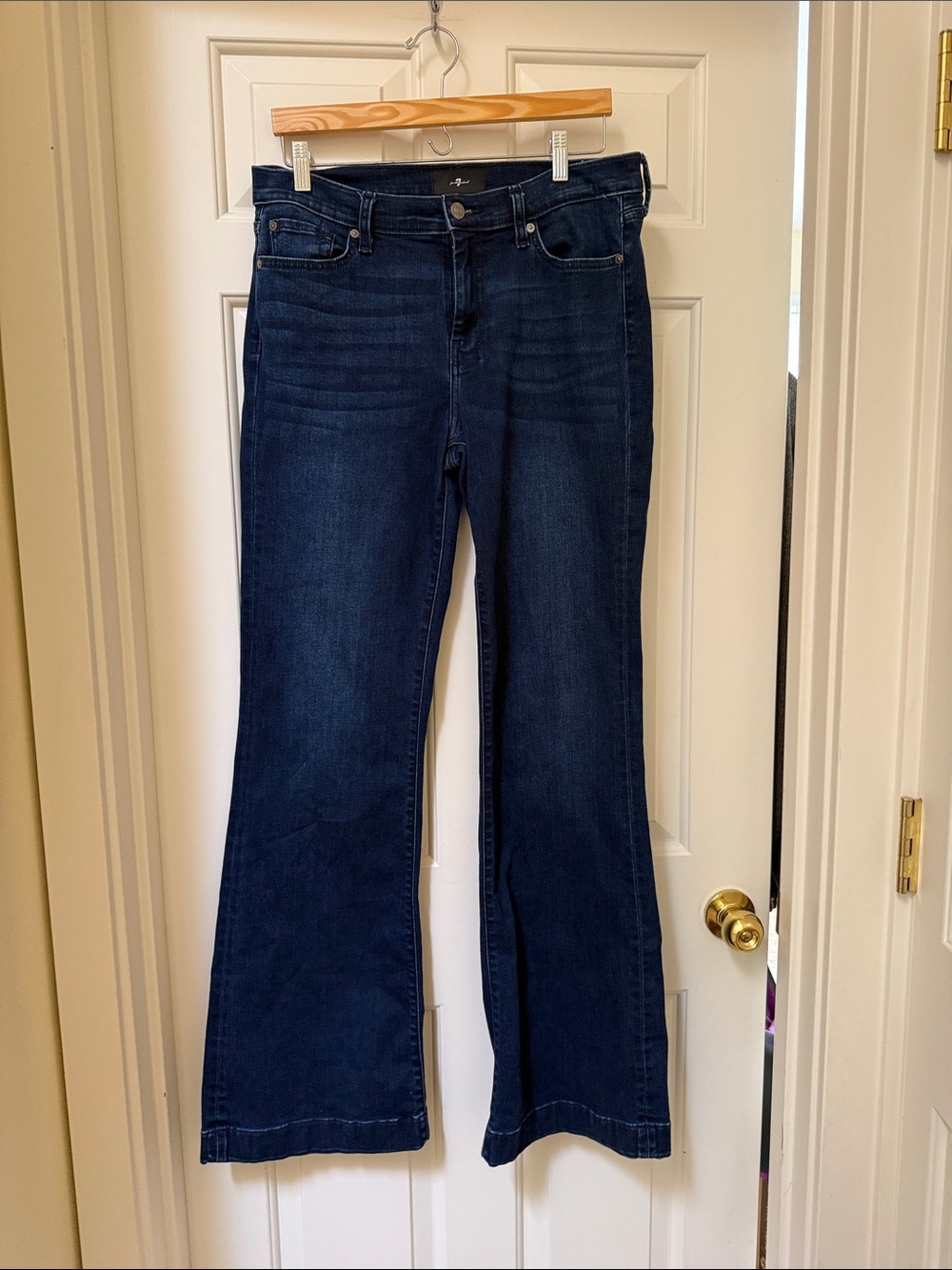 7 for all Mankind Dark Blue Women's DOJO Jeans